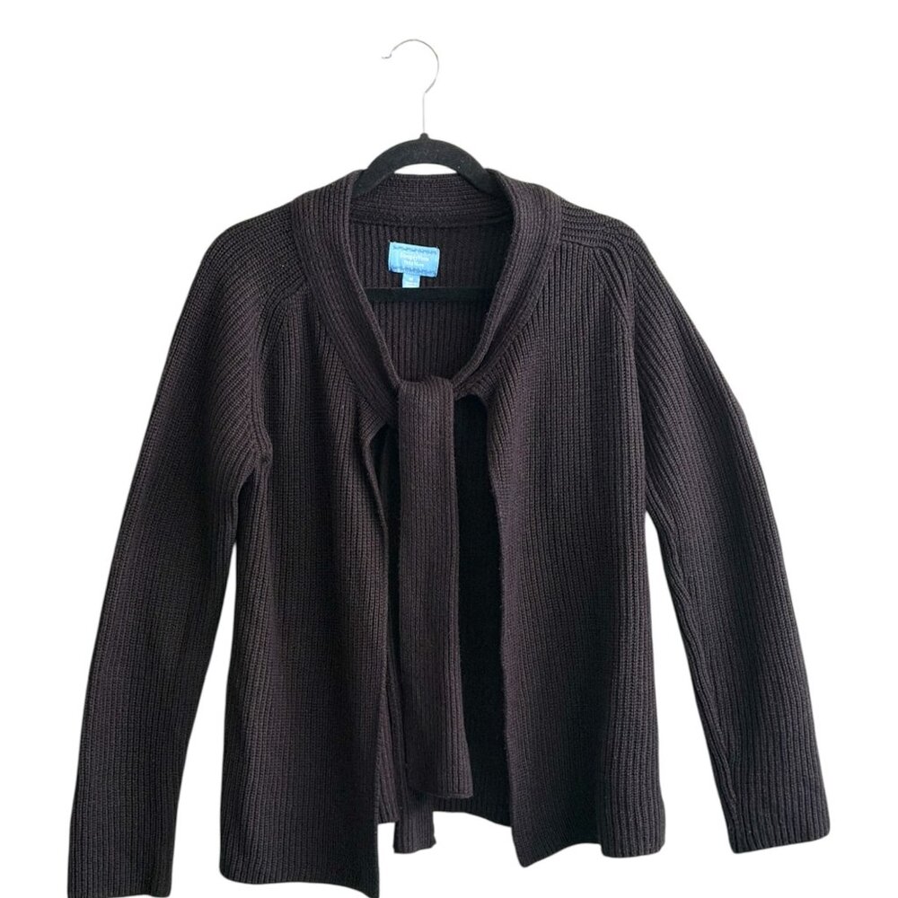 Simply Vera Vera Wang Black Cardigan